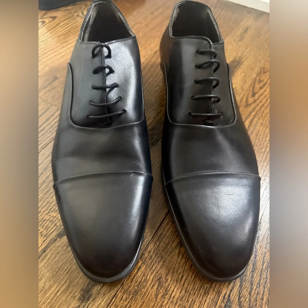 $300 BRUNO MAGLI ADRIANO LEATHER SHOE | BLACK Sz 12 men’s dress